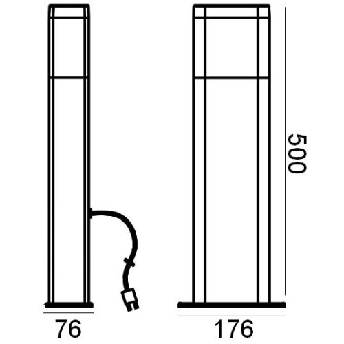 Ledvance LED spoljna lampa DALLAS LED/4W/12V IP44 Slike