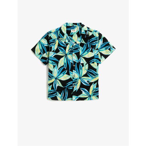 Koton Shirt - Navy blue - Oversize Cene