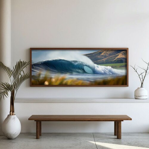WALLXPERT FAH144-150 Multicolor Decorative Framed MDF Painting Cene