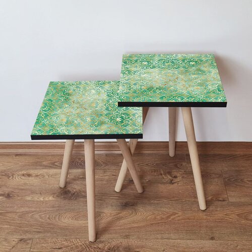 Hanah home set klub stočića 2Shp245, 2 komada, Zeleni Cene