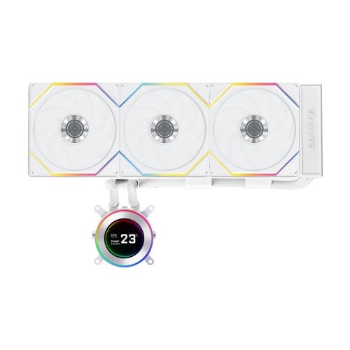 Lian Li Komplet za tekočinsko hlajenje AIO Liquid Cooler HydroShift II LCD-C 360TL, bel Cene
