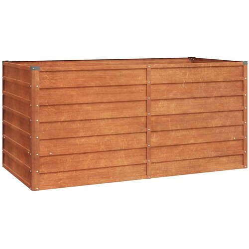 VidaXL Povi&amp;scaron;ena vrtna gredica boja hrđe 160 x 80 x 77 cm čelik COR-TEN Slike