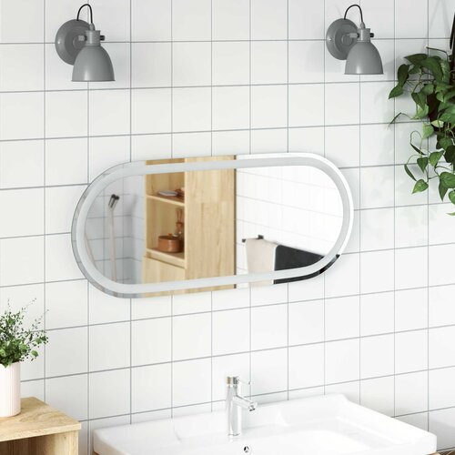  LED kupaonsko ogledalo s ogledalom *Transparent*an 90 x 40 cm Slike