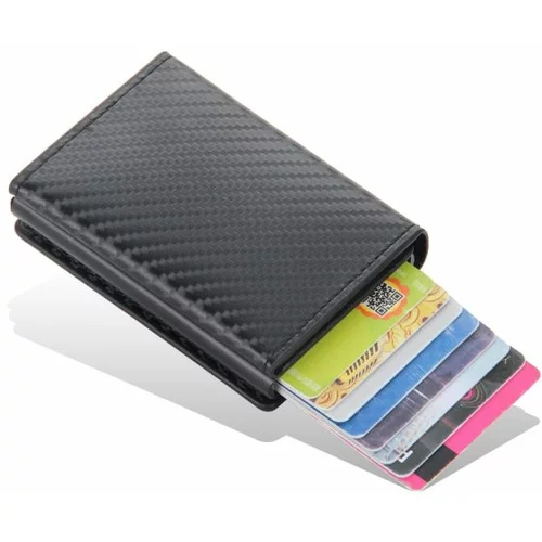  BAELLERRY K9142 RFID Credit Card Holder – Dark Coffee