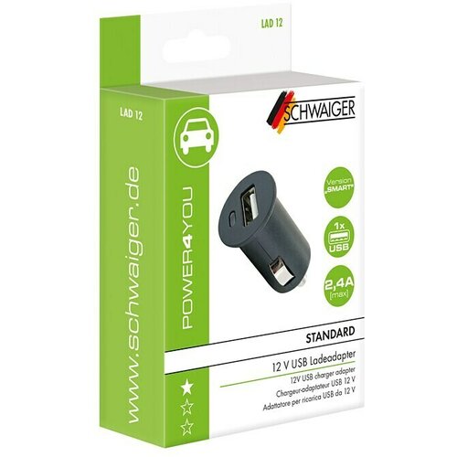 SCHWAIGER USB punjač za automobil (USB A adapter, utikač za upaljač za cigarete (SAE J563)) Cijene