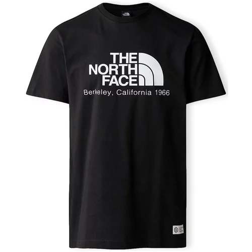 The North Face Majice & Polo majice Berkeley California T-Shirt - Black Črna