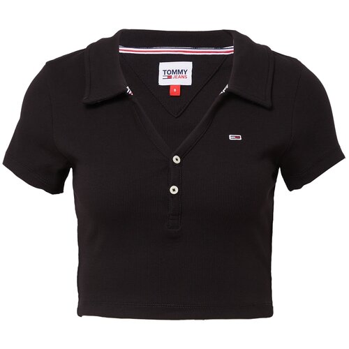 Tommy Jeans Majica mornarska / rdeča / črna / bela Slike