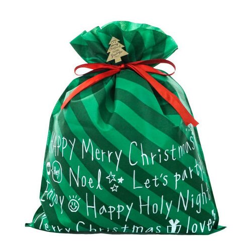 Baggy, vrećica za poklon, classic Christmas, zelena, XL ( 713577 ) Slike