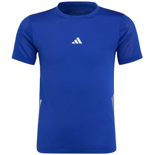ADIDAS SPORTSWEAR Tehnička sportska majica tamno plava / bijela
