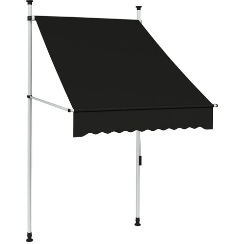 vidaXL tenda na ručno uvlačenje 100 cm antracit Cijene
