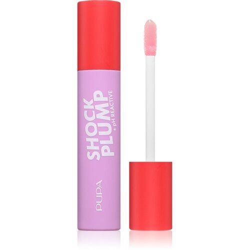 PUPA Milano Shock Plump Lip Gloss sjajilo za usne za veći volumen nijansa 001 Pure Kiss 5 ml Slike