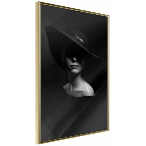  Poster - Woman in a Hat 30x45
