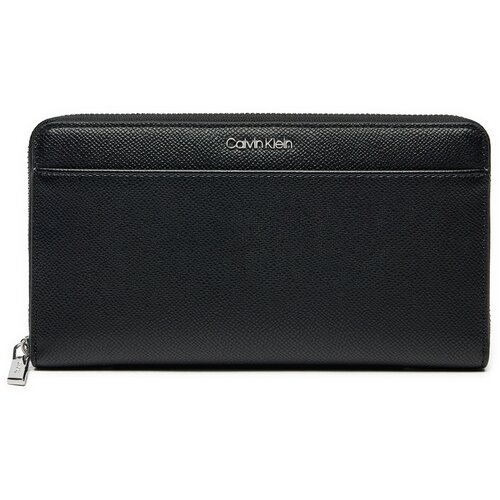 Calvin Klein Velika ženska denarnica Ck Must Xl Zip Around_Caviar K60K613070 Črna Slike
