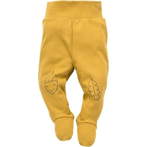 Pinokio pantalone za bebe, žute boje Slike