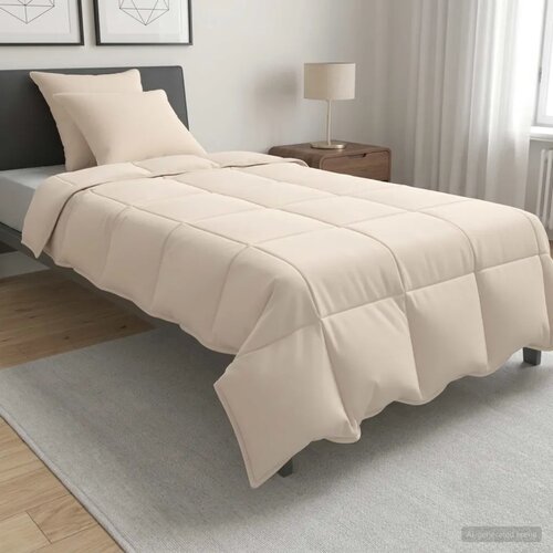  Set deka 2 kom. 135 x 220 cm Sve sezone Kapok vlakno Bež - 135 x 220 cm 65 x 65 cm Cijene