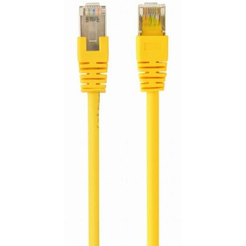 1M Y Gembird Mrezni kabl FTP Cat5e Patch cord, 1m yellow Slike