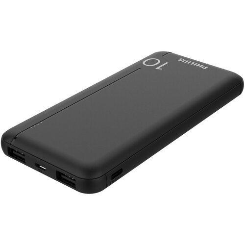 Philips Slim Powerbank 10000mAh mit LED + Micro-USB Kabel black - prijenosni punjač Cijene