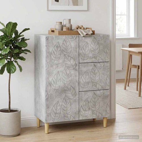  Kreveta Betonska siva 66 x 34,5 x 90 cm Konstruirano drvo Cijene