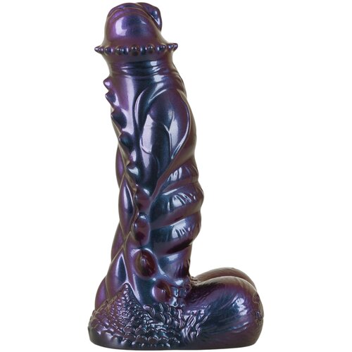 Beasty Cocks Tech-Zilla Bang - dildo čudovi&scaron;te s vakuumskim čepom (ljubičasto) Cijene