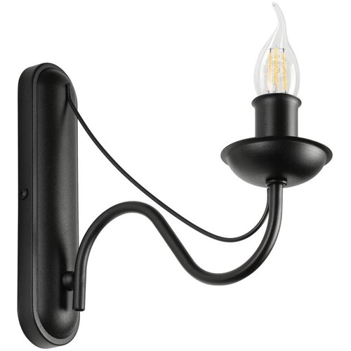  Zidna lampa ANTON 1xE14/60W/230V crna Cene