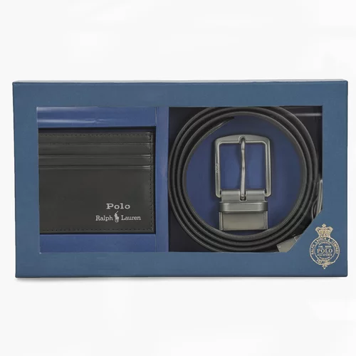 Polo Ralph Lauren Pasovi FOIL BLT GBS-GIFT BOX SET Črna