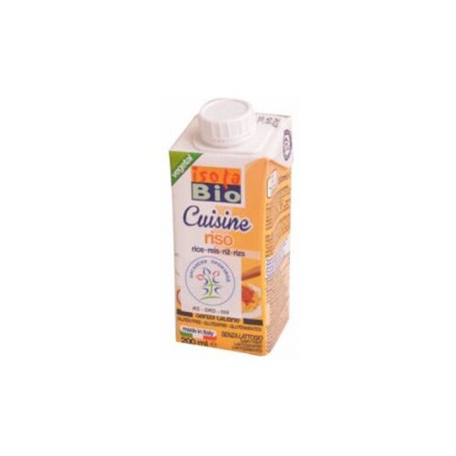 Isola Bio pavlaka za kuvanje organski pirinač 200ml tetra brik Slike