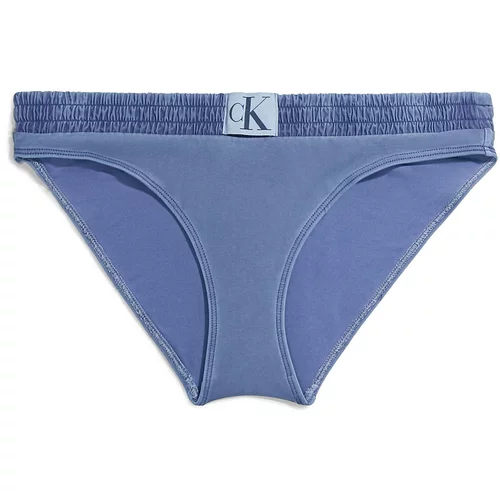 Calvin Klein Swimwear Bikini donji dio sivkasto plava