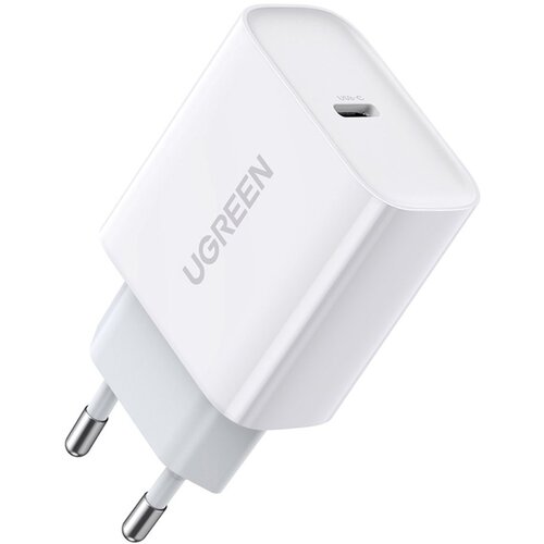 Ugreen Beli polnilec USB Power Delivery 3.0 Quick Charge 4.0+ 20 W 3 A, (21580887) Cene
