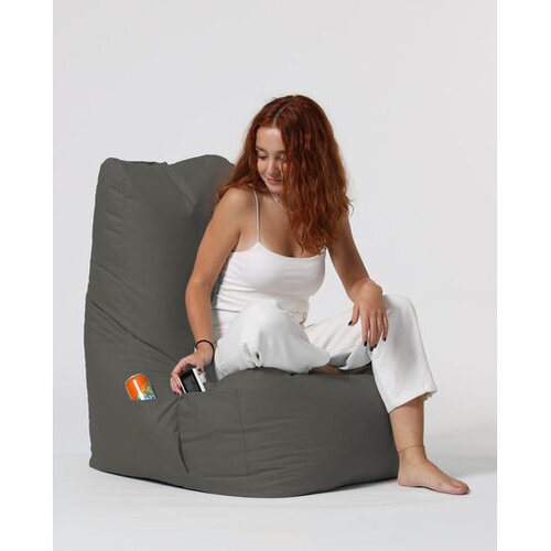 Atelier Del Sofa Lazy bag Diamond Fume, siva Cene