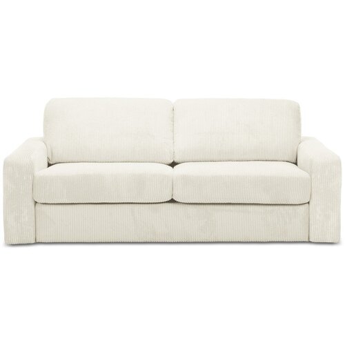 Makamii Bež sklopiva sofa od samta 195 cm Nona – Cijene