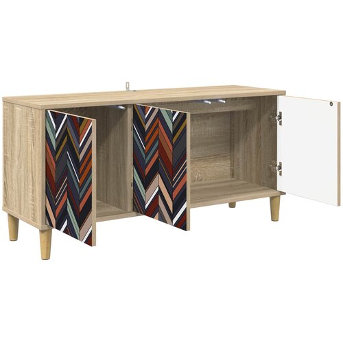  ormar OMMEN 102 x 33 x 50 cm Sonoma Konstruirano drvo Slike