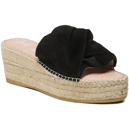 Manebi Espadrile Platforms With Knot K 1.0 WK Black