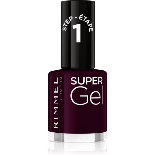 Rimmel London Super Gel gel lak za nohte brez uporabe UV/LED lučke odtenek 064 Plum Pudding 12 ml Cene