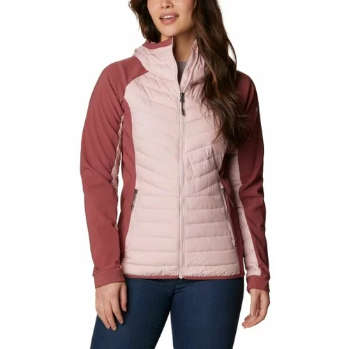 Columbia POWDER LITE HYBRID HOODED JACKET Ženska jakna, ružičasta, veličina