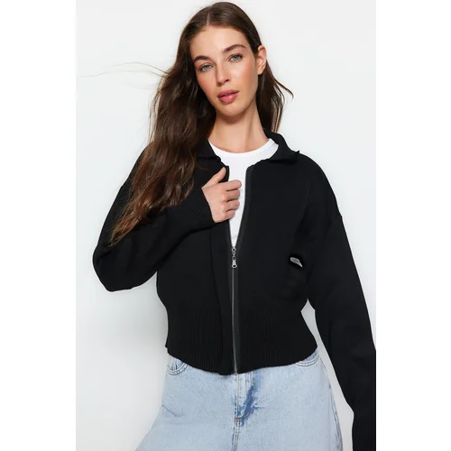 Trendyol Cardigan - Black - Regular fit