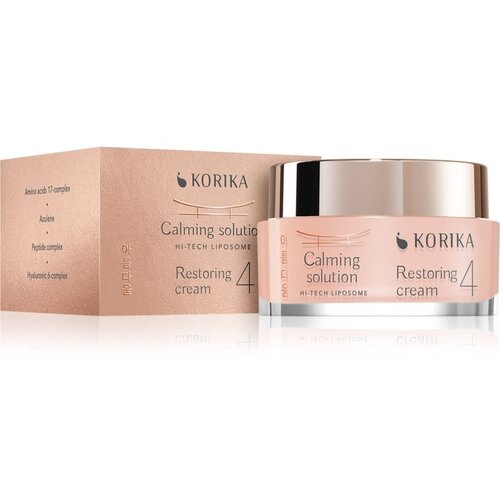 KORIKA HI-TECH LIPOSOME Calming solution Restoring cream vlažilna pomirjajoča krema 50 ml Slike