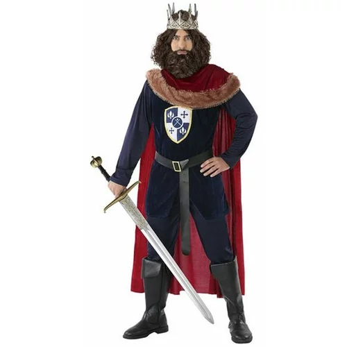 Tematski kostim za odrasle Srednjovjekovni kralj Rdeča (4 Pcs)