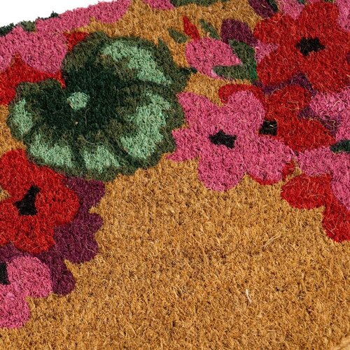 Casa Selecci&amp;oacute;n Predpražnik iz kokosovih vlaken 40x60 cm Geranio &amp;ndash; Slike