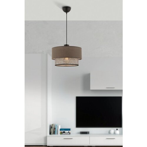 Opviq echo - grey, anthracite greyanthracite chandelier Slike