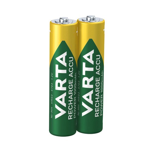 Varta AAA HR03 1000 mAh - 2/1 punjive baterije Slike