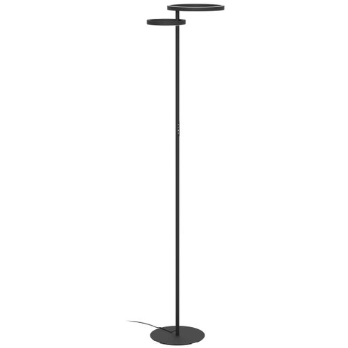 Eglo 901974 - led podna lampa castelpoto sa prigu&amp;scaron;ivačem LED/16W/230V + LED/12W crna Slike