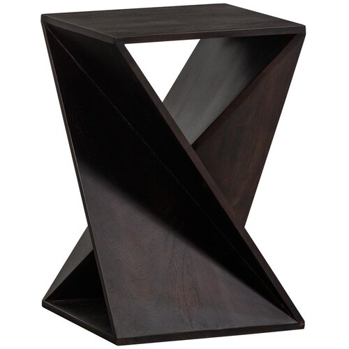 WOOOD Pomoćni stol od masivnog bagrema 41x41 cm Ikem &amp;ndash; Slike