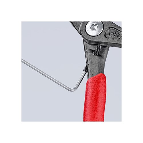 Knipex precizna kle&amp;scaron;ta za unutra&amp;scaron;nje sigurnosne prstenove sa graničnikom kriva 130mm 48 41 J11 Slike