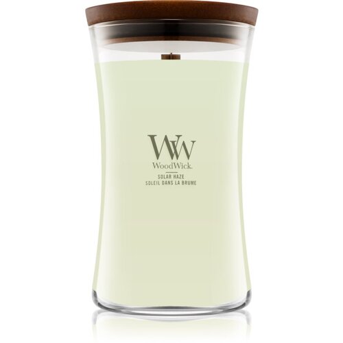 WoodWick Solar Haze di&amp;scaron;eča sveča z lesenim stenjem 610 g Slike