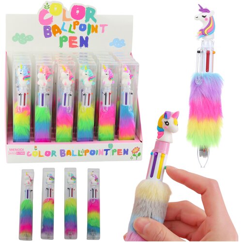 School Office Pen With Fur Unicorn Multicolor Cijene