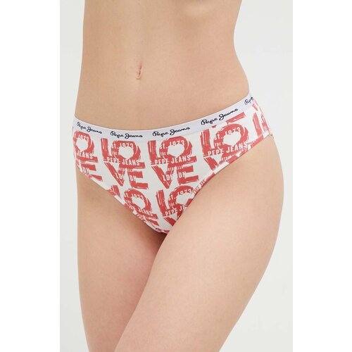 Pepe Jeans Spodnjice 3-pack rdeča barva Slike