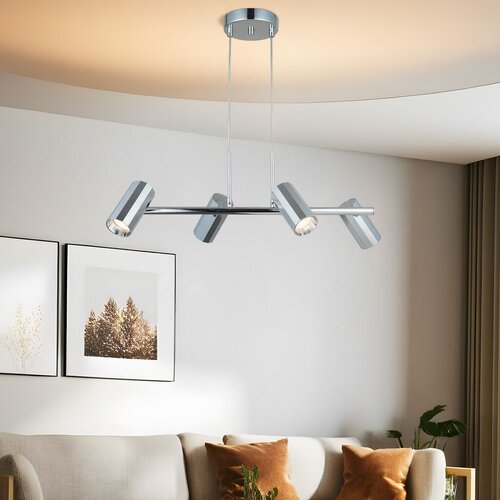 Opviq Luster Oktano-51-04, O6, 12cm, IP20 Srebrna Cijene