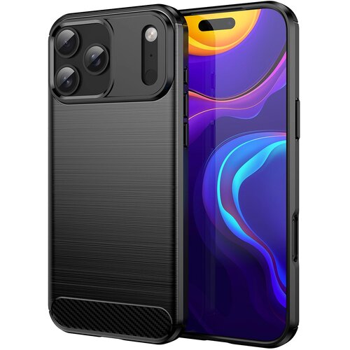 HURTEL OVITEK IZ KARBONOVEGA TRAKA ZA IPHONE 17 PRO Z ZA&Scaron;ČITO PRED PRASKAMI, MAGNETEN, (5000343233) Cene