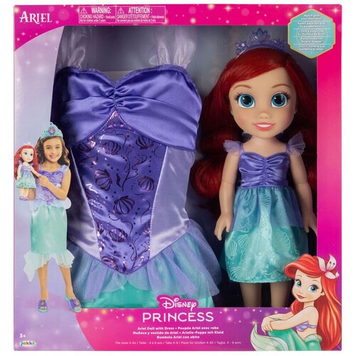 Disney Princeza Ariel lutka s kostimom - 38 cm Cene