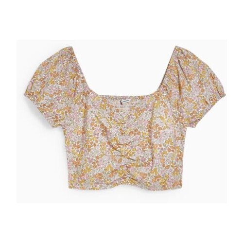 CA Ženska majica sa cvetnim dezenom, Crop top, Šarena Cene